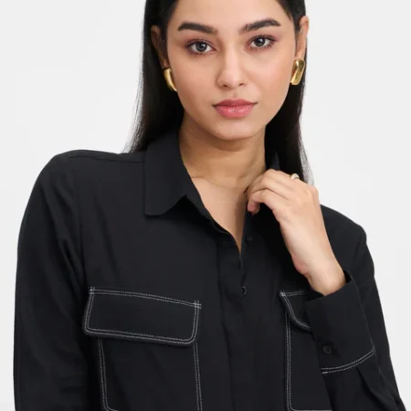 Shirt Contrast Stitches