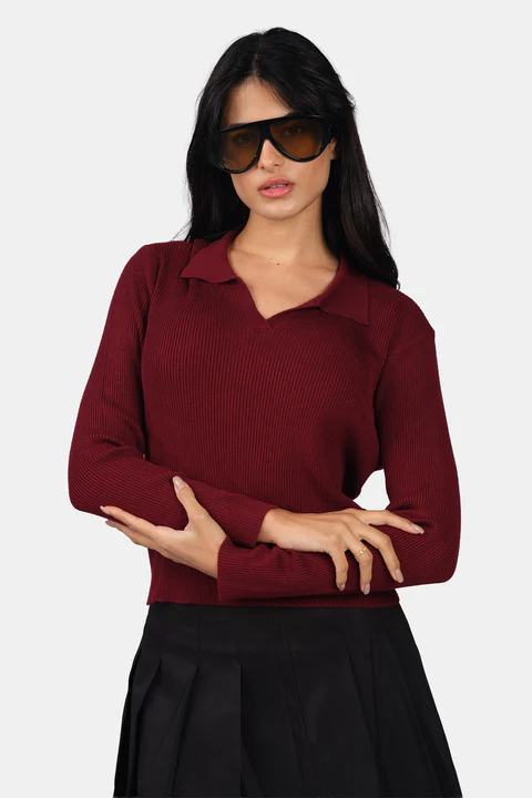 Full Sleeve Knit Top