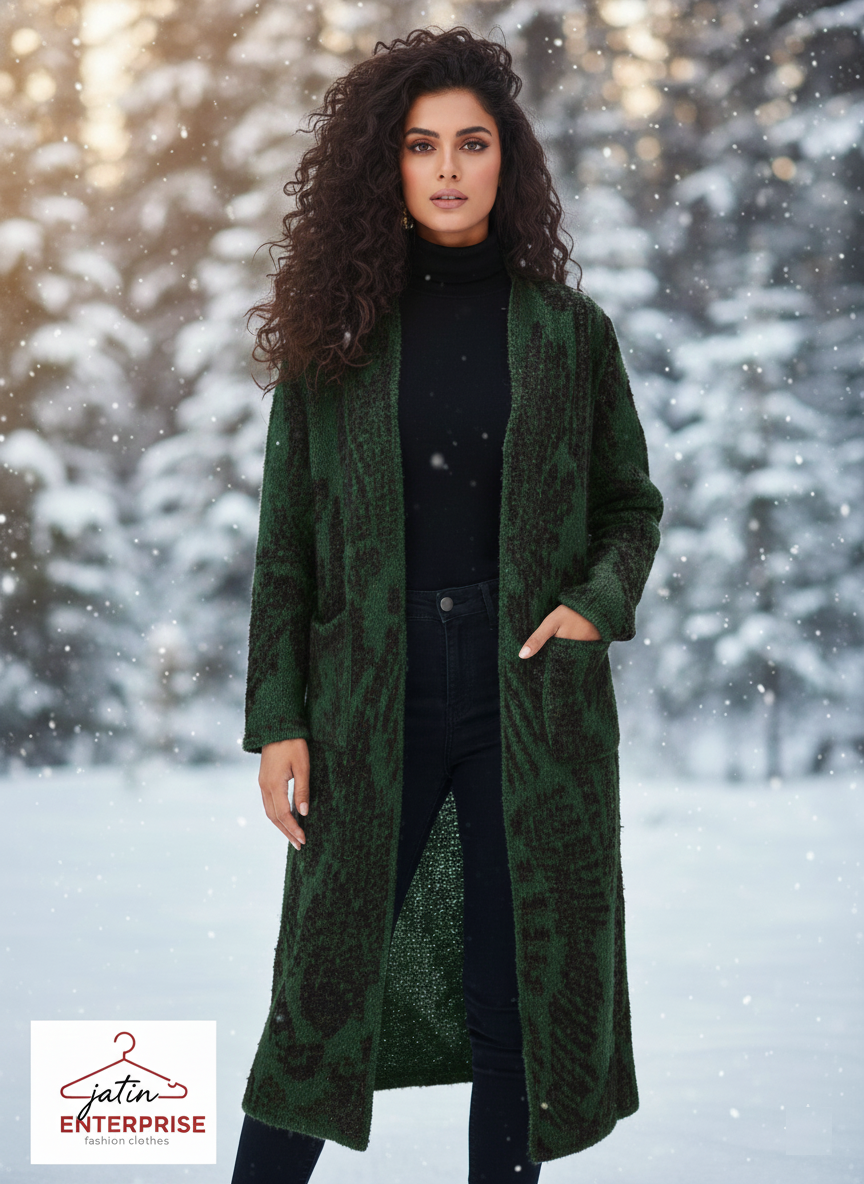 Jatin Enterprise Elite Quilted Winter Jacket – Ultimate Warmth & Urban Style